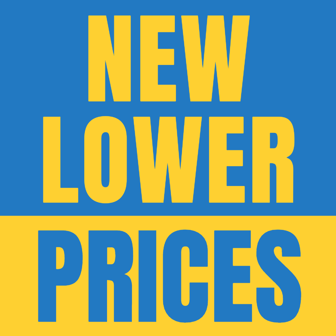 NEW LOWER PRICING
